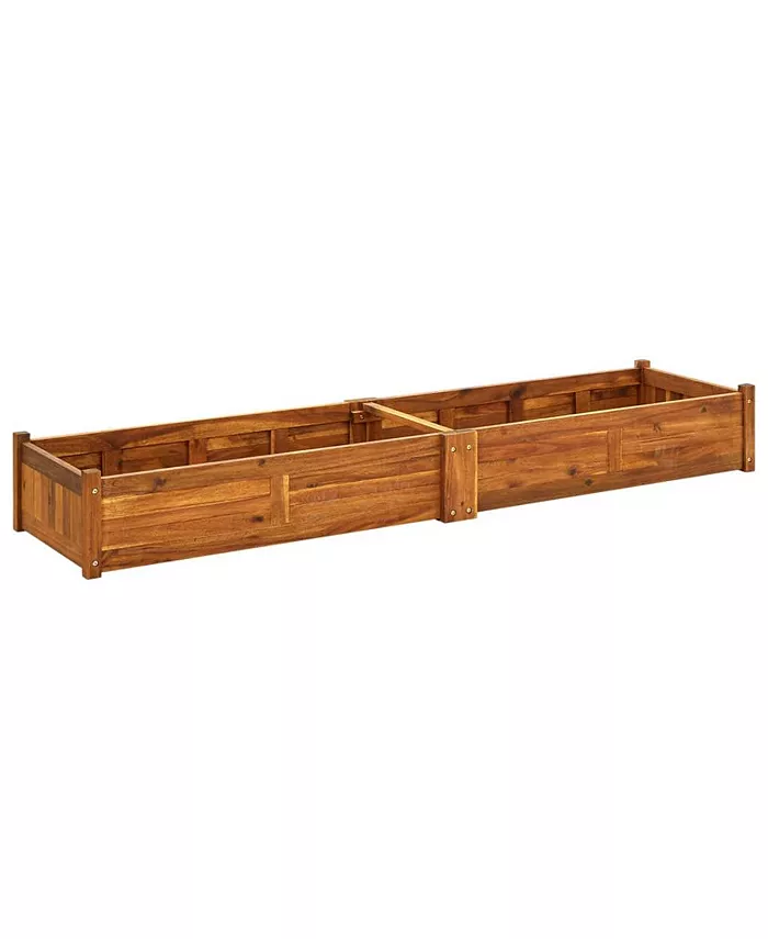 vidaXL Garden Raised Bed Acacia Wood 78.7