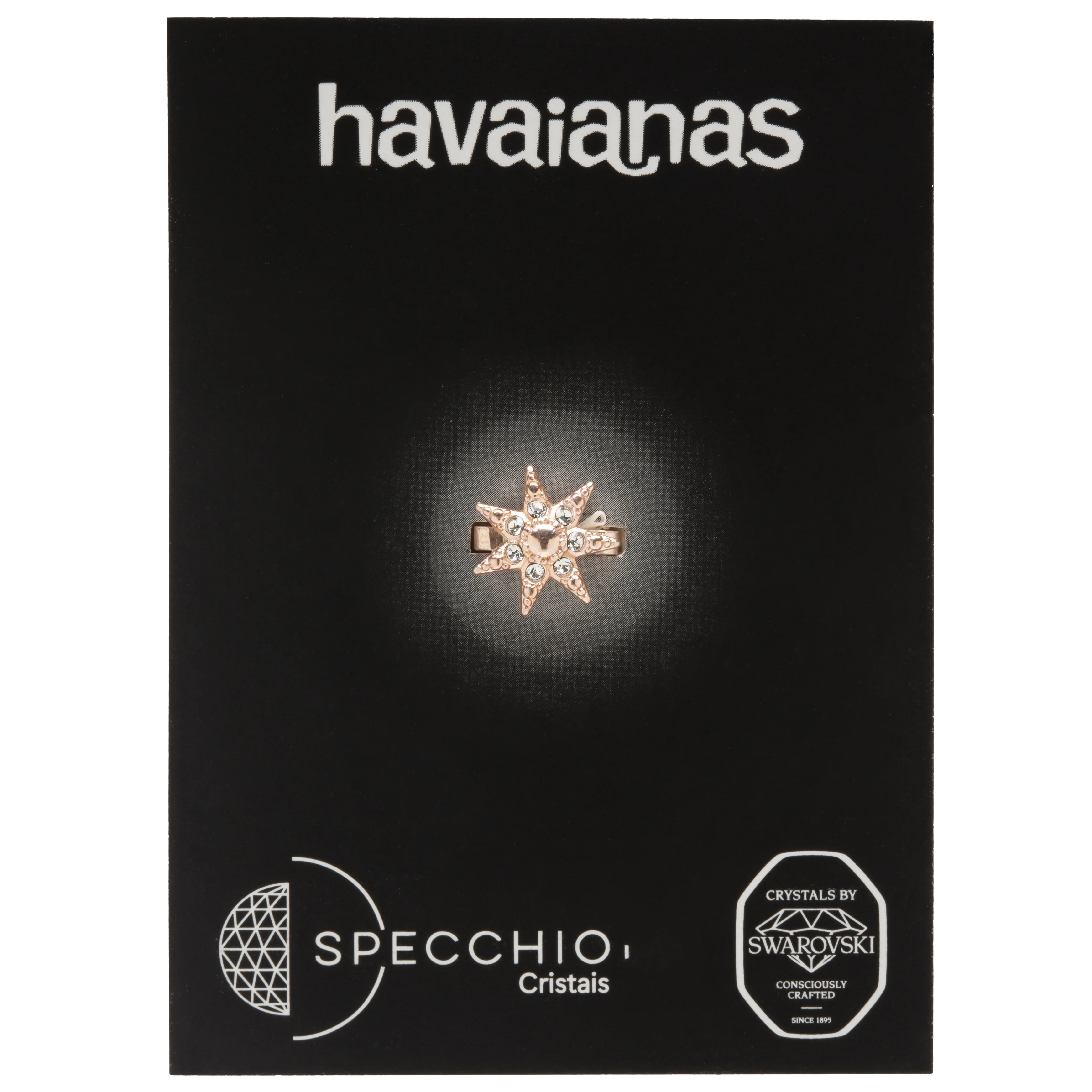 Pin Slim Havaianas Estrela Swarovski
