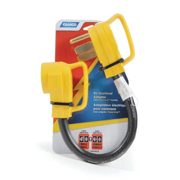 Camco 50 M-30 F Power Grip Dogbone Adapter