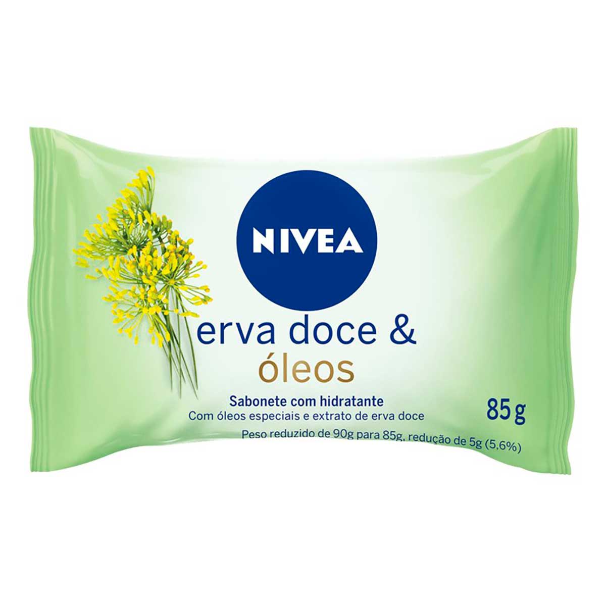 Sabonete em Barra Erva Doce & Oleos NIVEA 85g