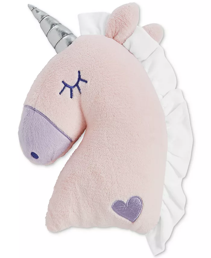 Charter Club Kids Figural Unicorn Decorative Pillow， 11.5