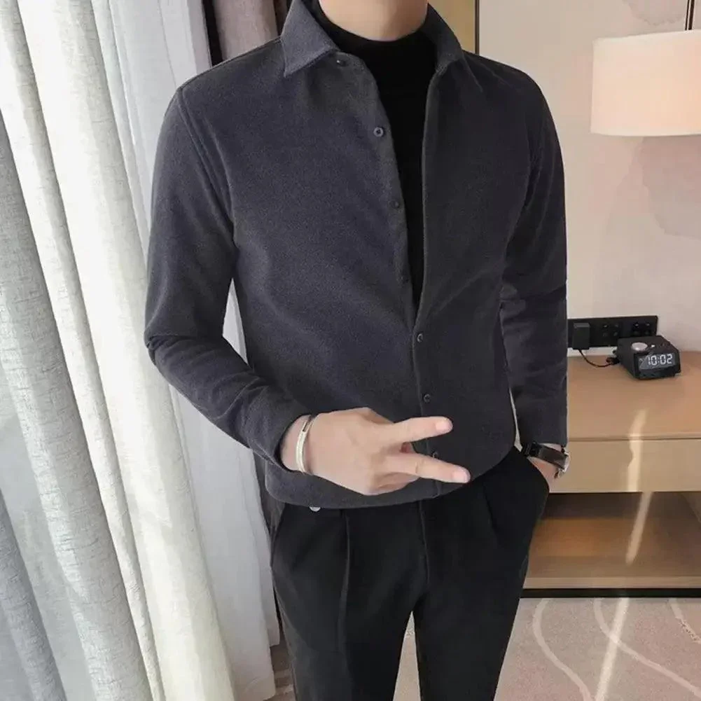 Camisa Social Knit Milão™ 2 em 1  / A Sofisticação Minimalista de Duas Peças com a Praticidade de Uma!