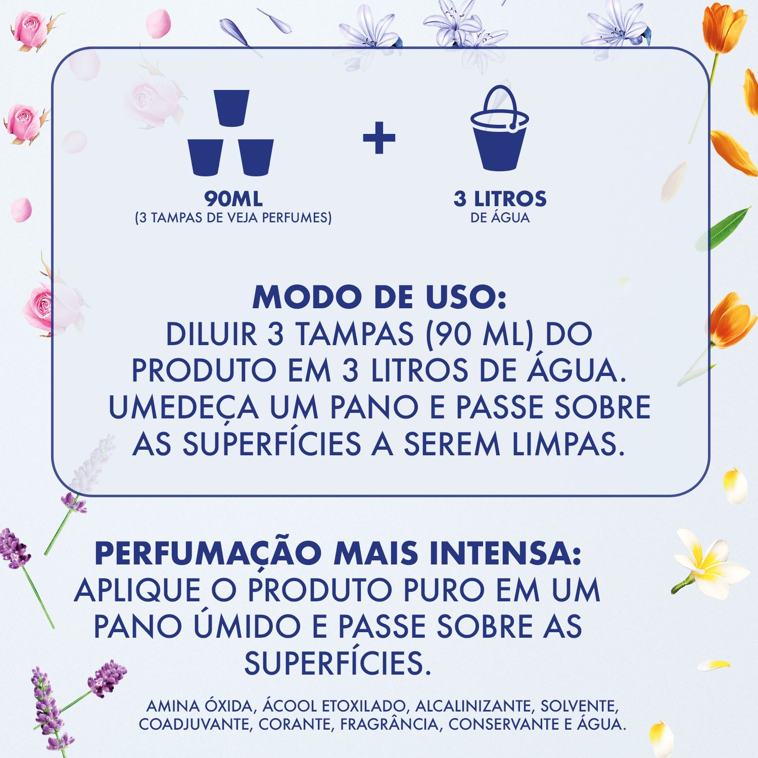Limpador Perfumado Veja Tulipa da Holanda - 2L