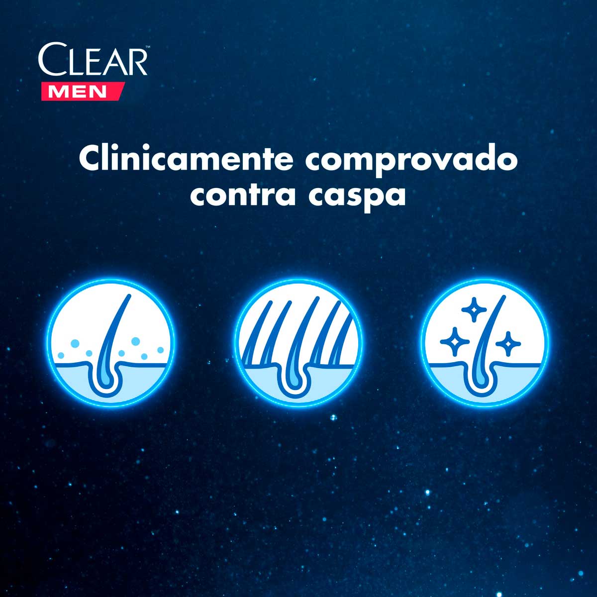 Shampoo Anticaspa Clear Men Ice Cool Menthol 400ml