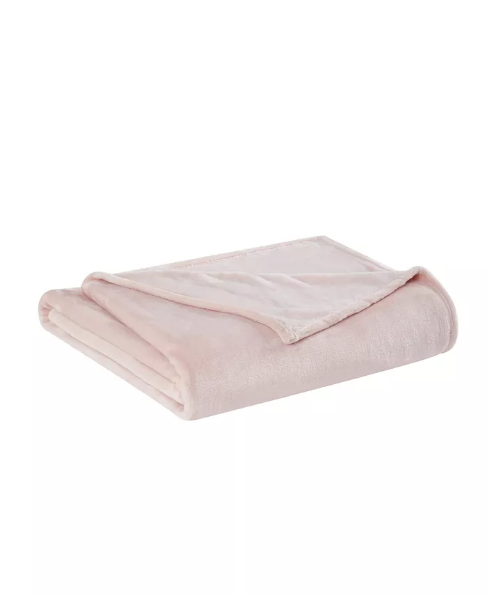 Truly Soft Velvet Plush Throw， 60