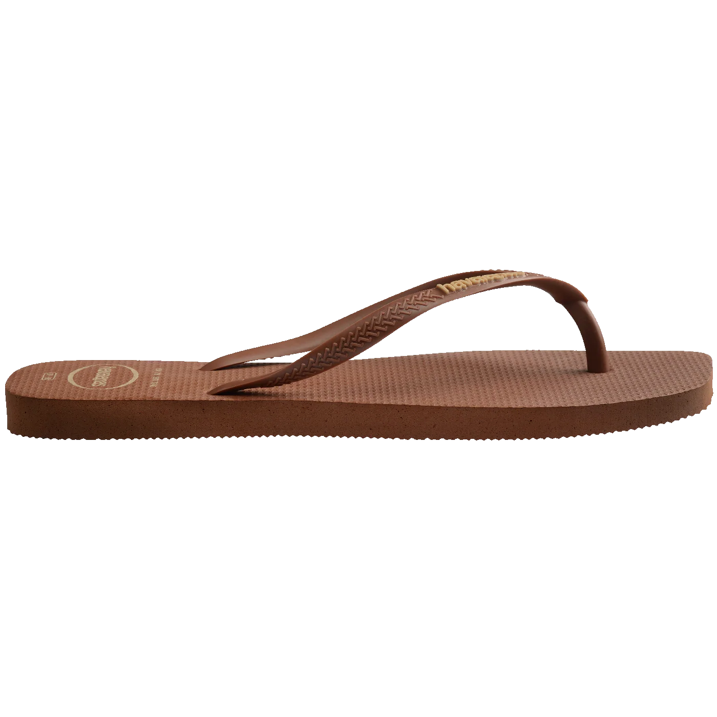 Chinelo Havaianas Slim Square Logo Pop Up