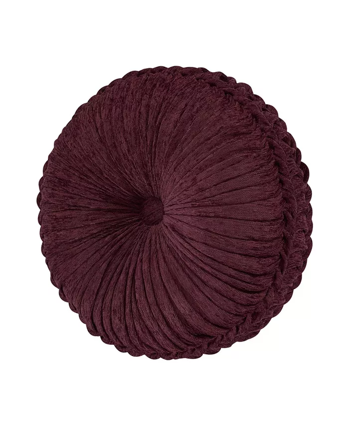 J Queen New York Garnet Decorative Pillow， 15