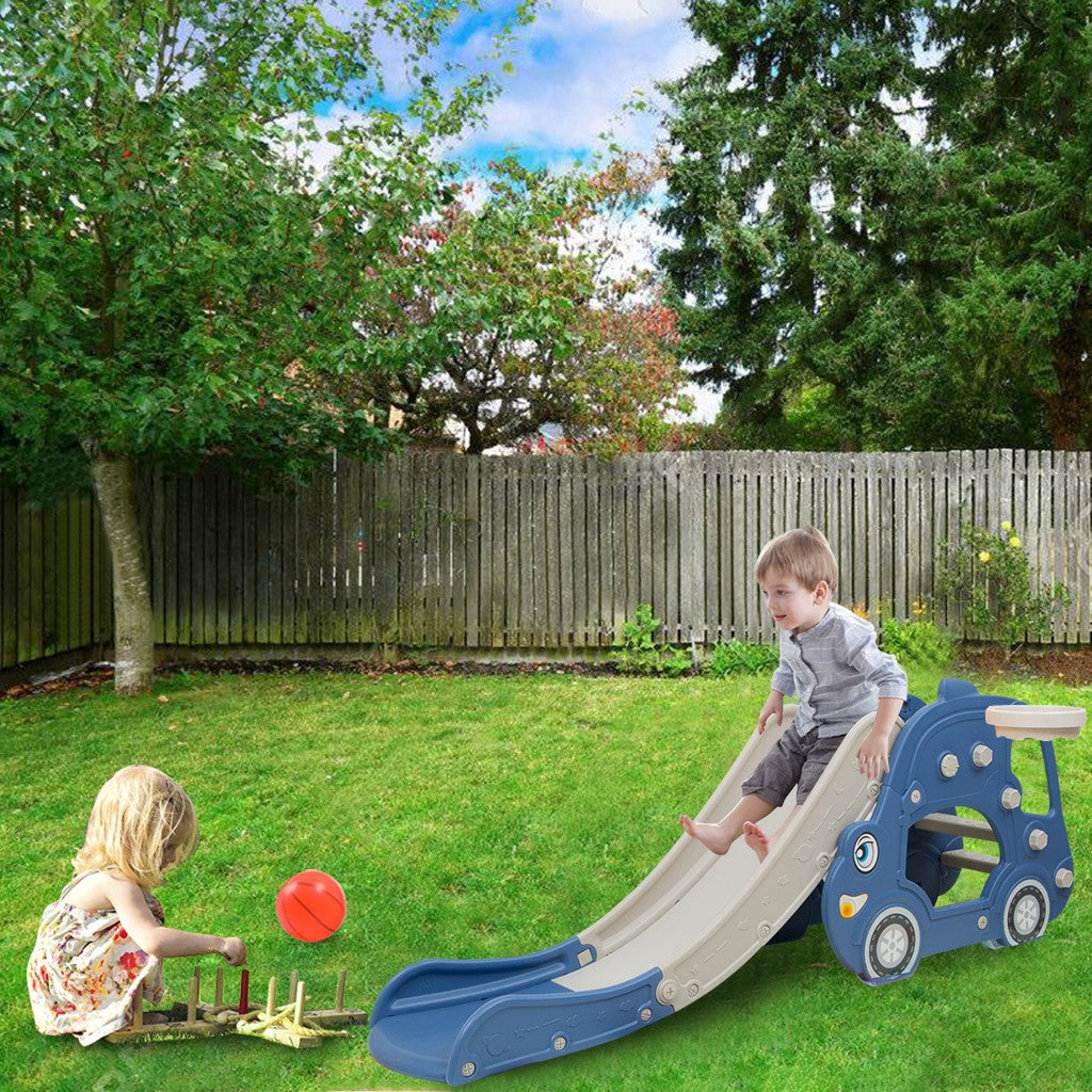 Oalirro Children's Slide Basketball Frame， Climbing Stairs，Unisex，Indoor And Outdoor Use