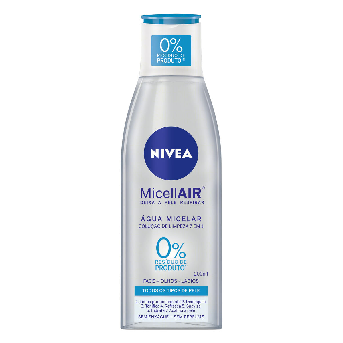 Kit Nivea Creme Facial Antissinais 100g + Agua Micelar Solucao de Limpeza 6 em 1 200ml