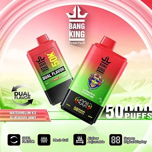 🔥 Bang King 50K Puffs Double Flavours Disposable Vape