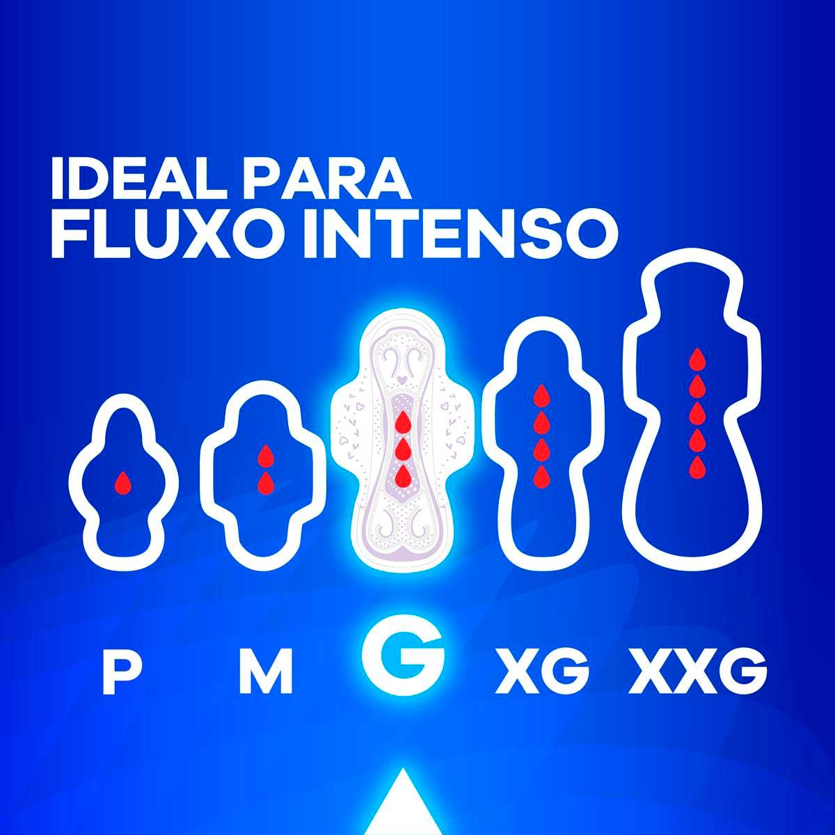 Absorvente Always Noturno G Seca com Abas 8 Unidades