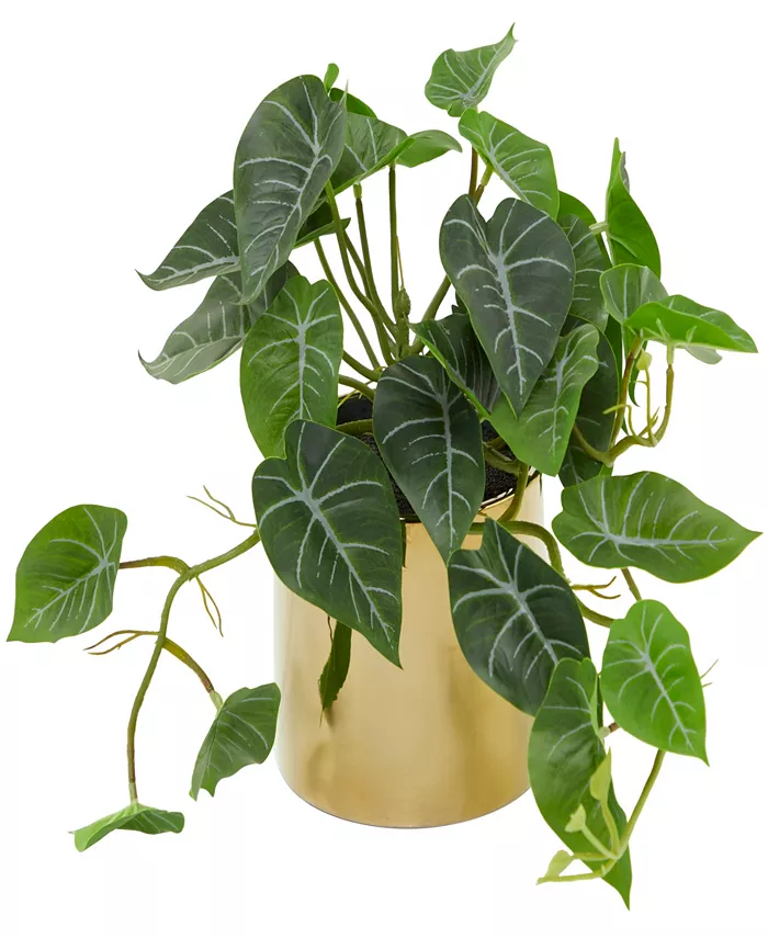 Novogratz Collection Modern Pothos Artificial Plant， 11.5
