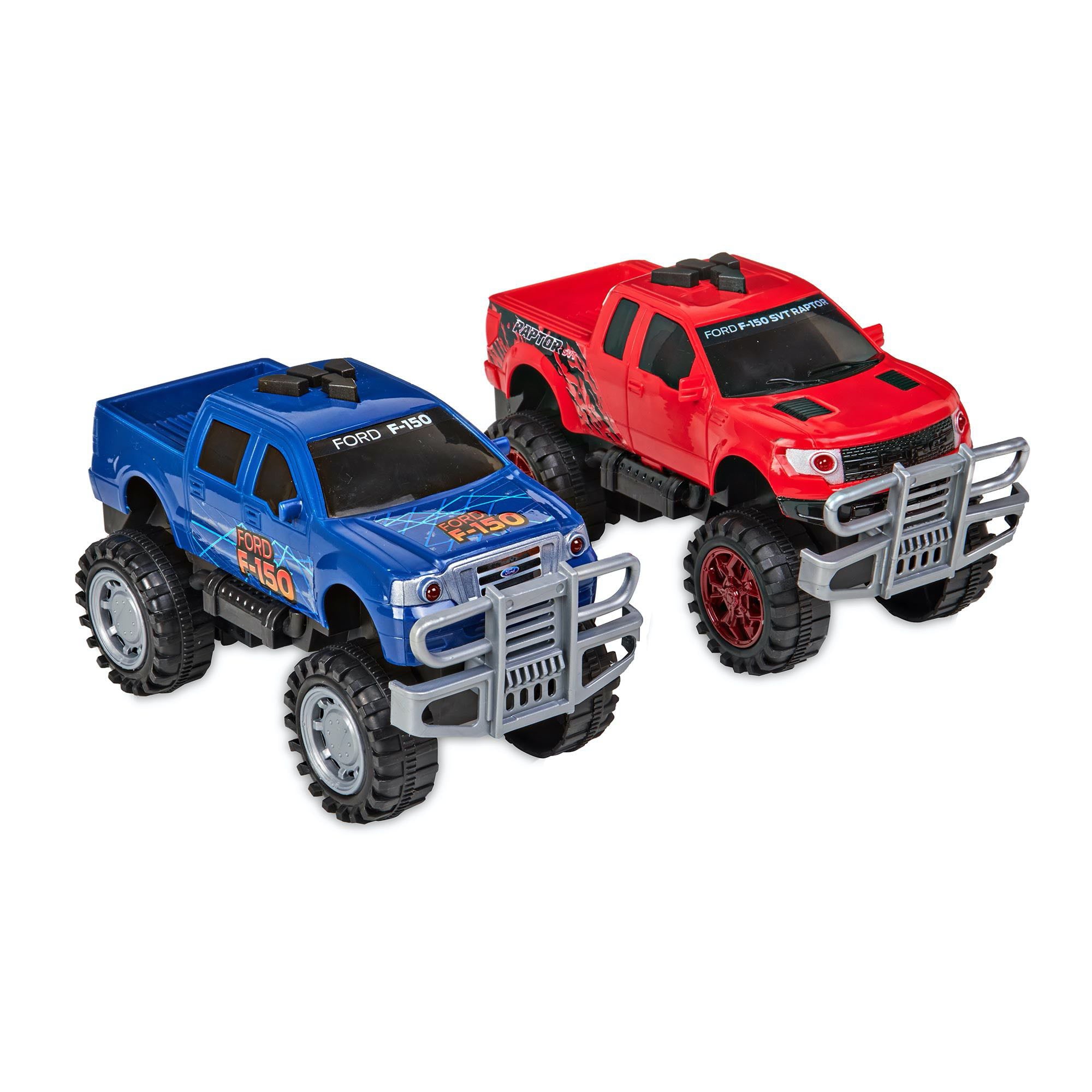 Kid Connection Fast Trucks， 2 Pack， Friction Powered