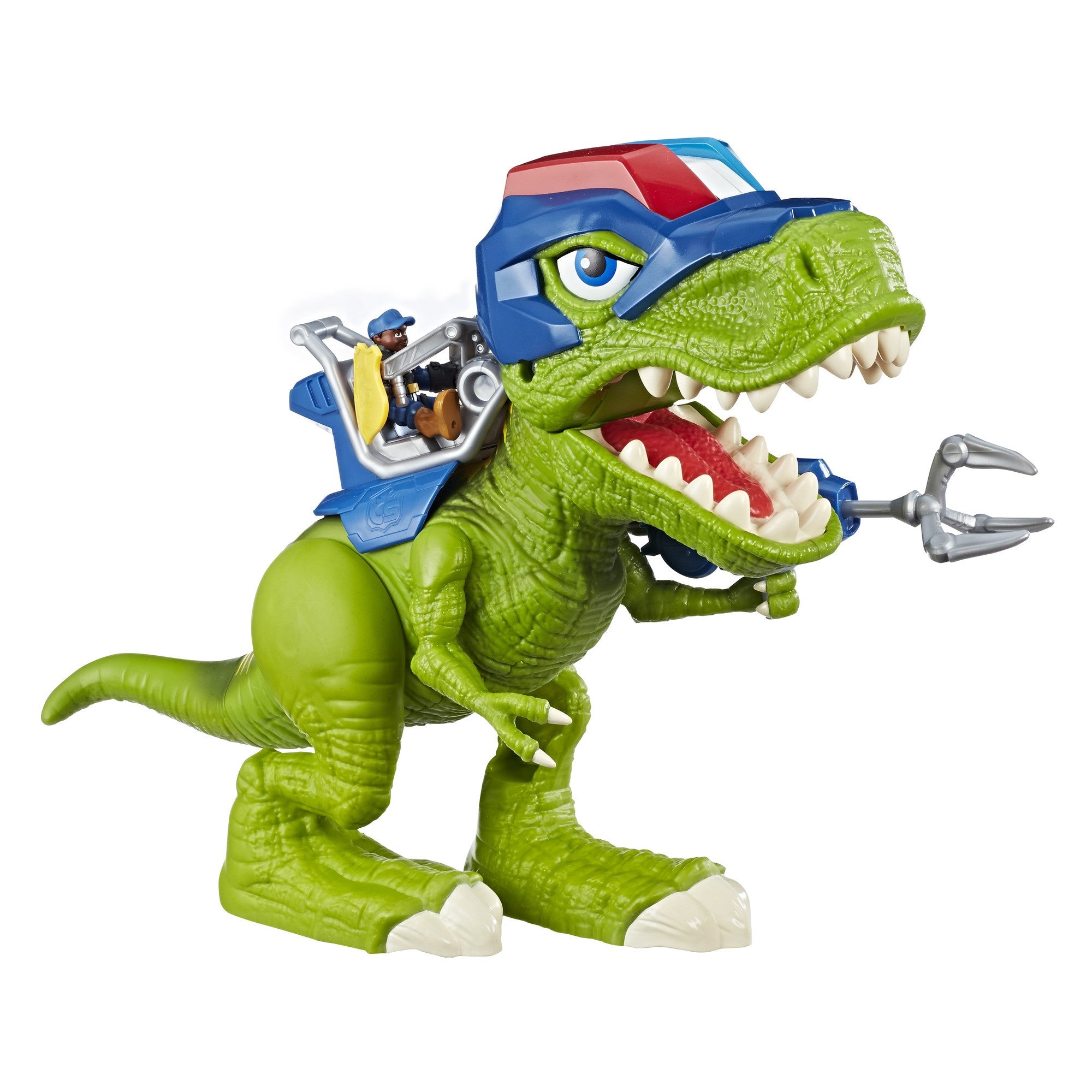 Playskool Heroes Chomp Squad Troopersaurus and Bobby Badge