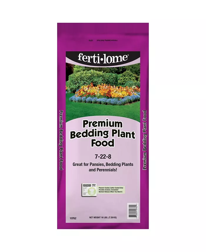 Fertilome Premium Bedding Plant Food 7-22-8， 16lb