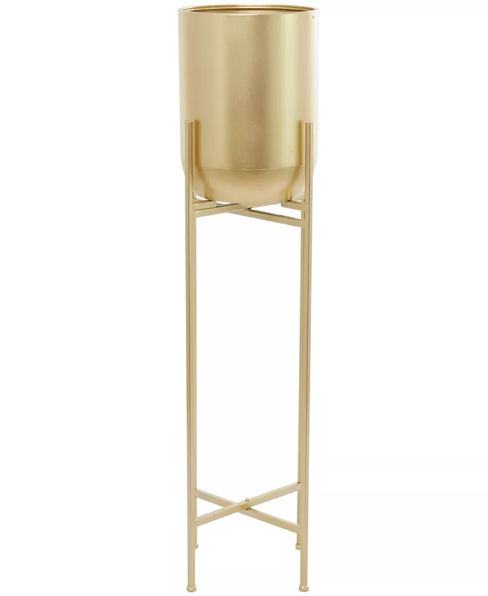 CosmoLiving Metal Planter with Removable Stand