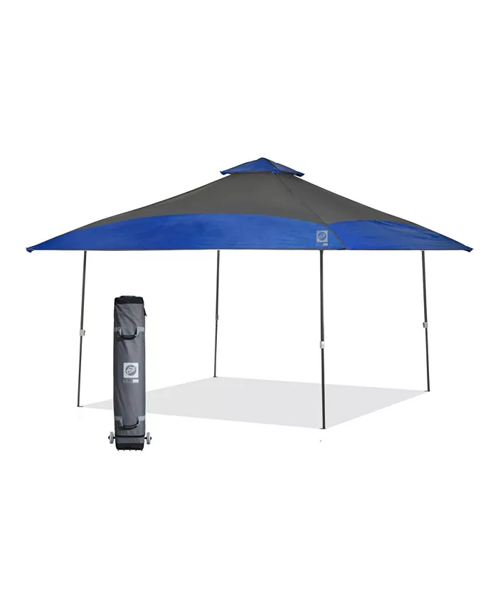E-Z UP Spectator Instant Shelter 169 Square Feet of Shade Vented Roof Foldable Overhanging Eaves