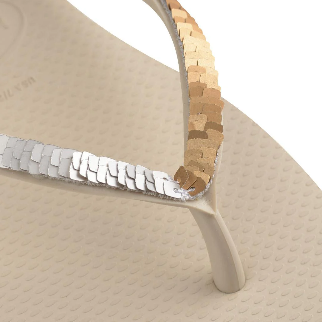 Chinelo Havaianas Square Paetê Party