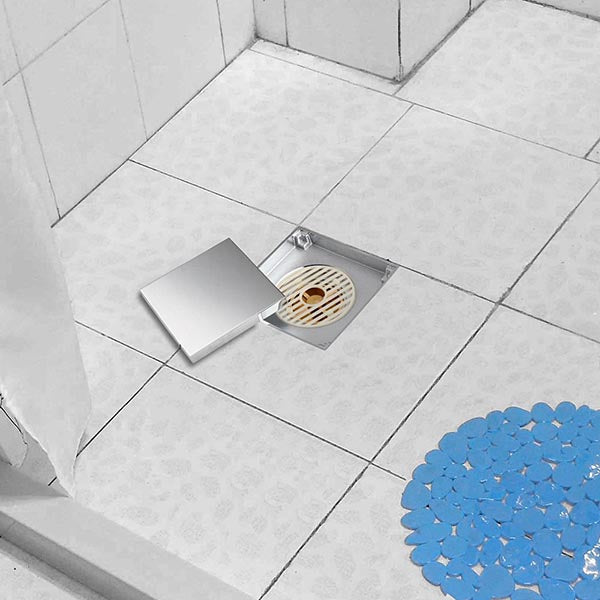 Aquaterior Square Floor Drain Grate Strainer 4