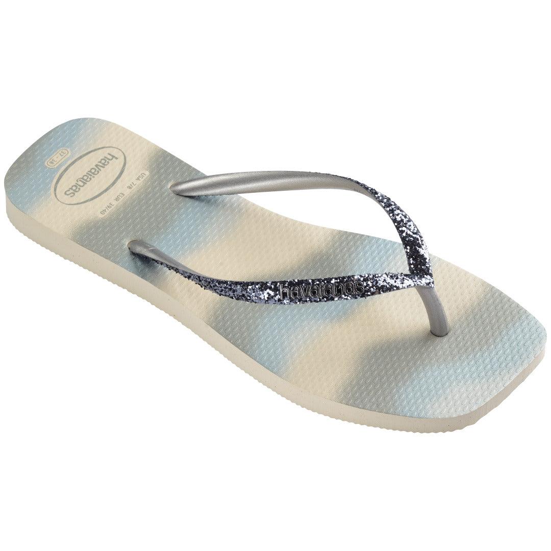 Chinelo Havaianas Slim Square Glitter Party