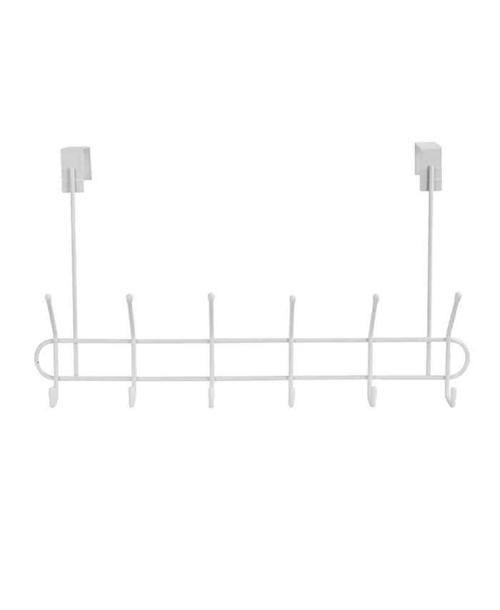 Spectrum Over The Door 6-Double Hook Rack
