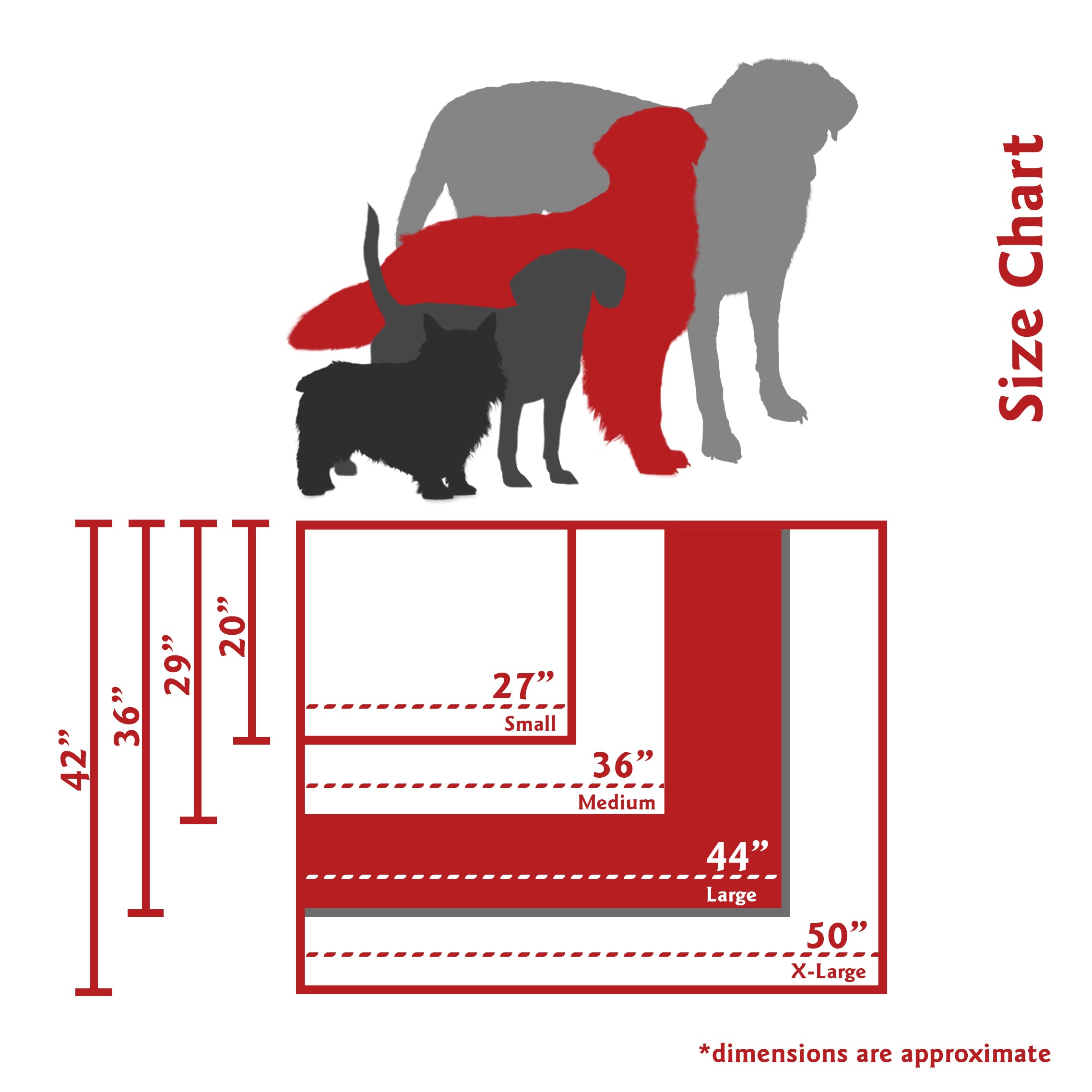 Majestic Pet | French Quarter Rectangle Pet Bed For Dogs， Removable Cover， Navy Blue， Large