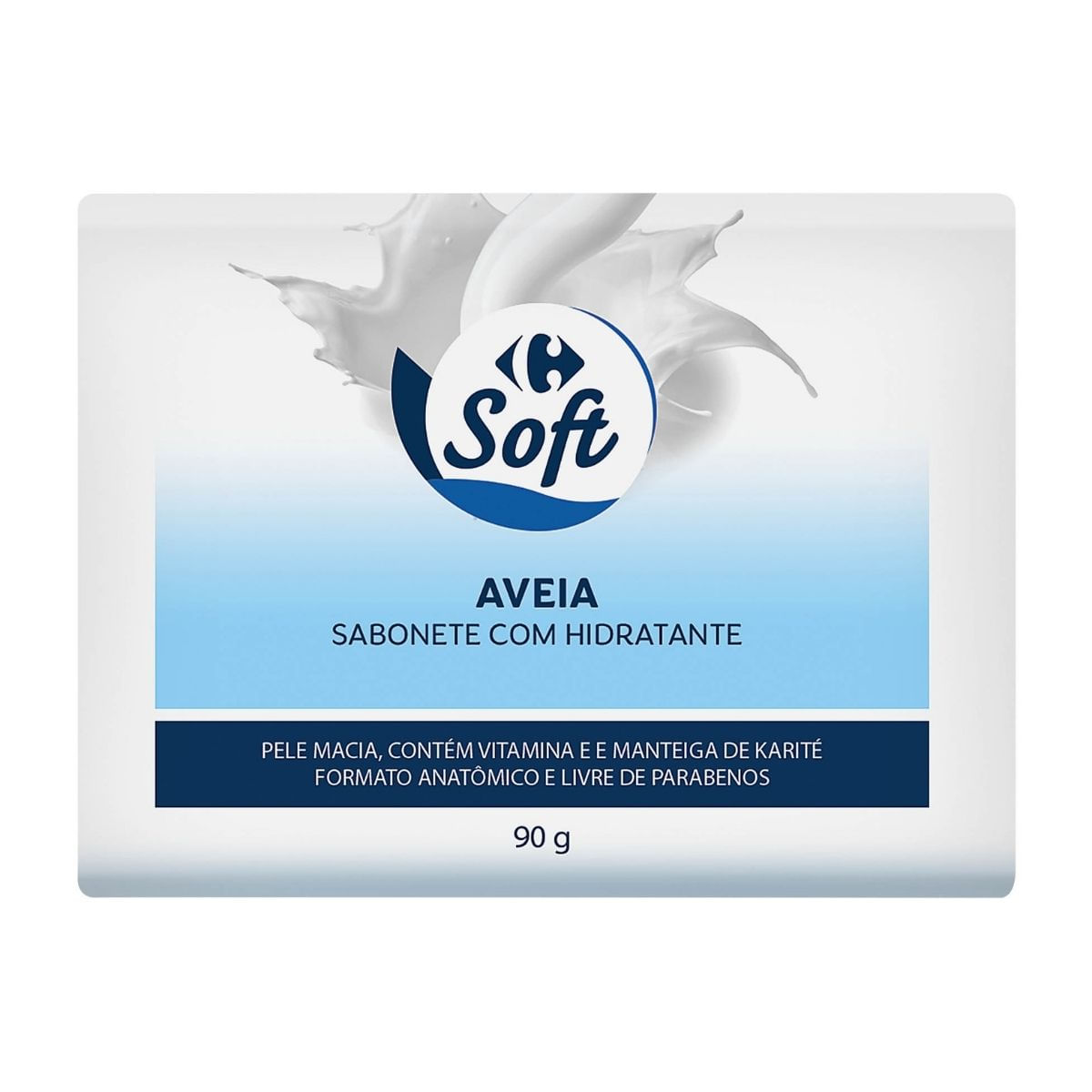 Sabonete em Barra Carrefour Aveia  90 g