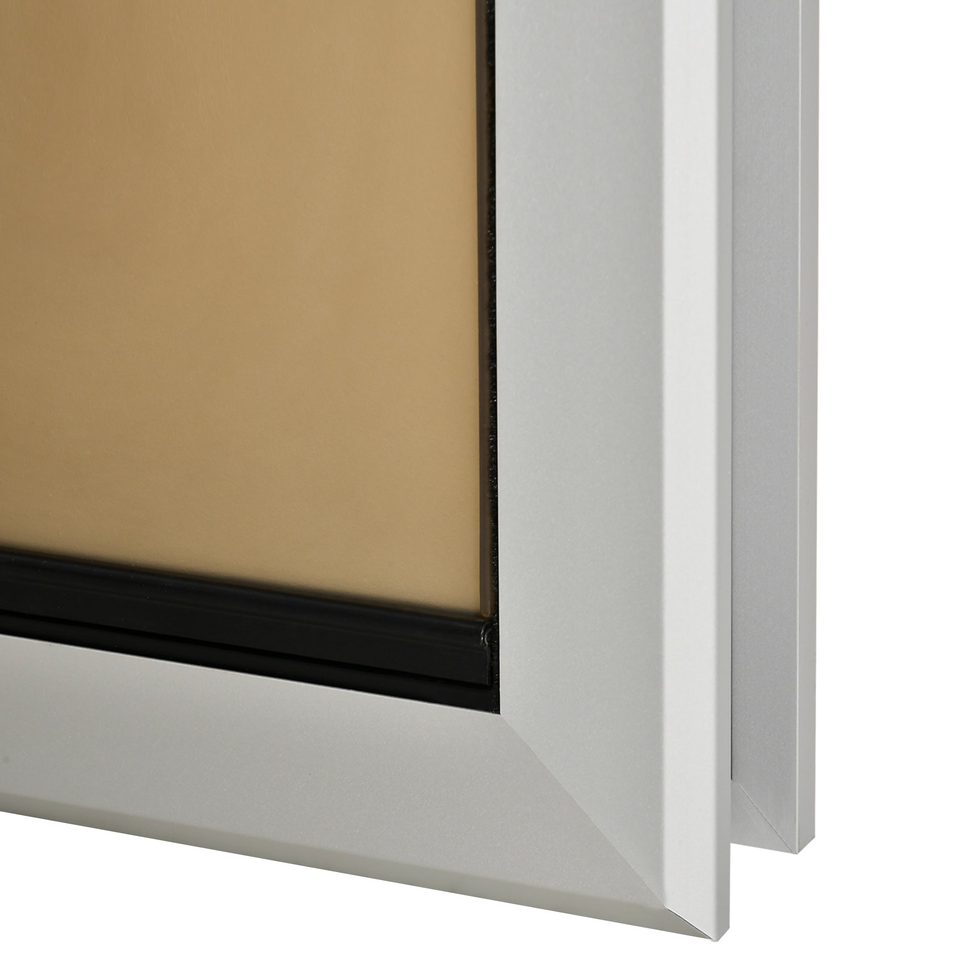 PawHut 2 Way Locking Dog Door for Wall， Fast Installation， w/ Magnetic Closure