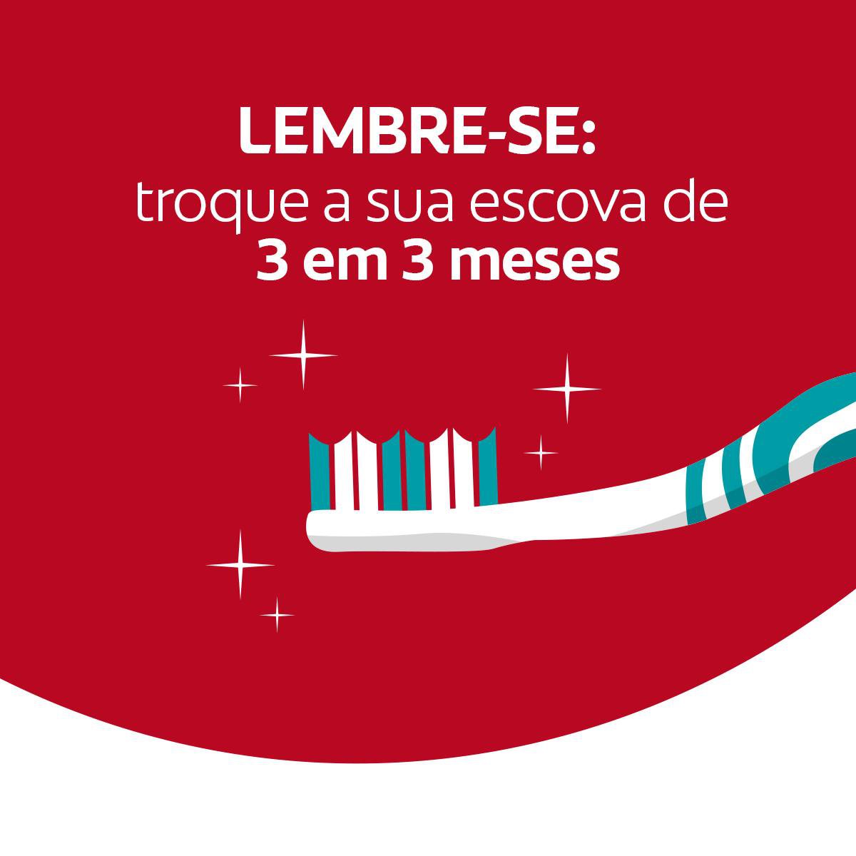Escova de Dente Colgate Classic Clean 3 unidades