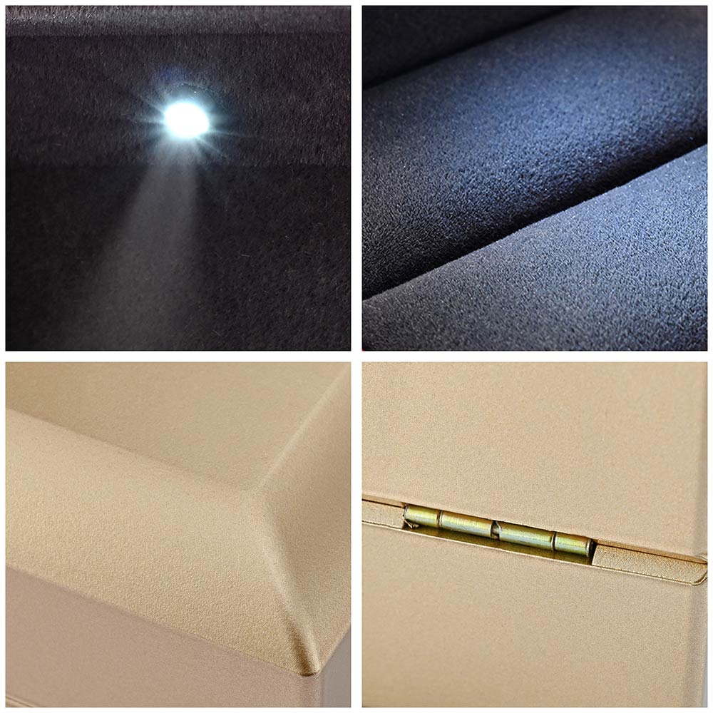 Yescom Engagement Ring Box with Light