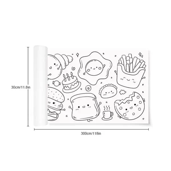 (🔥  Promotion 48% OFF)🔥🔥 Children's Drawing Roll - BUY 3 GET