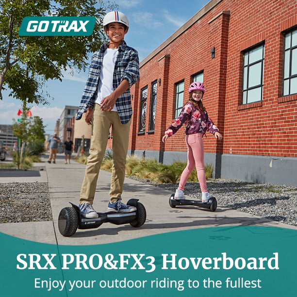 Gotrax Fluxx FX3 Hoverboard with 6.2 mph Max Speed， Self Balancing Scooter for 44-176lbs Kids Adults Blue