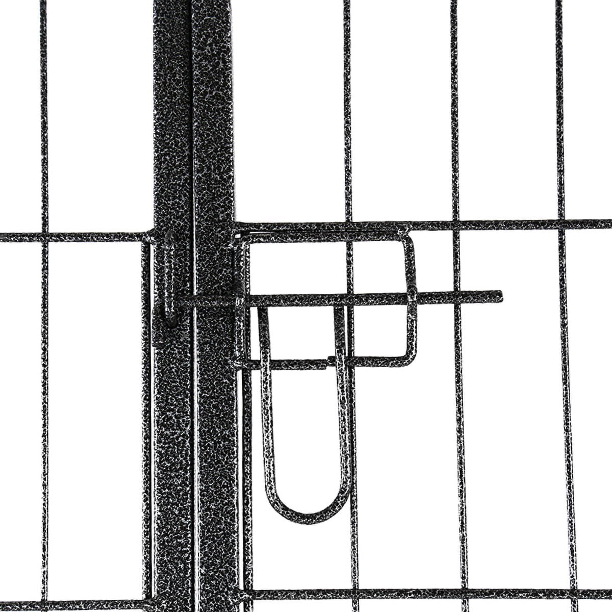 Geniqua 40 Inch 16 Panel Heavy Duty Metal Pet Dog Playpen Kennel Exercise Fence Cage