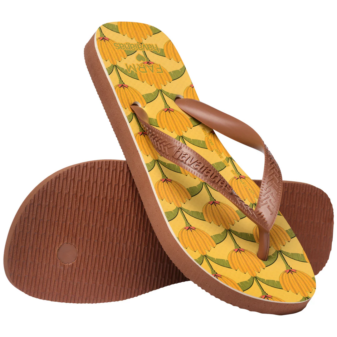 Chinelo Havaianas Farm Banana Deco