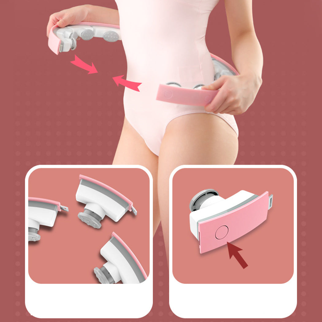 Weight Loss Hoop Non Dropping Exercise Massage Hoop Abdomen Equipment with Ball