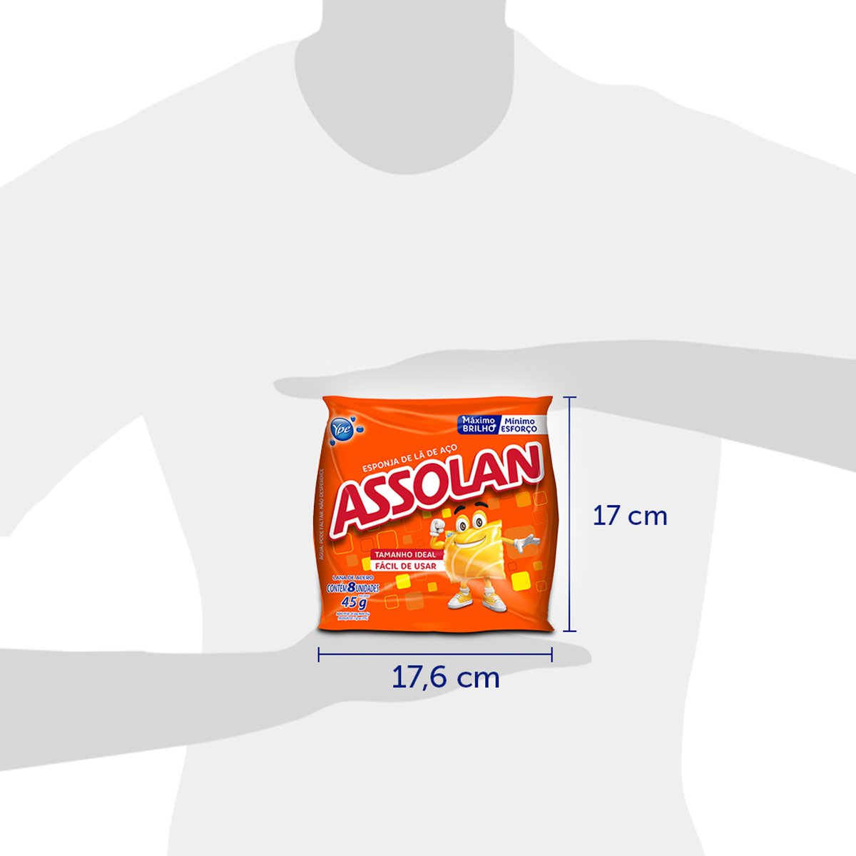 La de Aco Assolan com 8 unidades 45g
