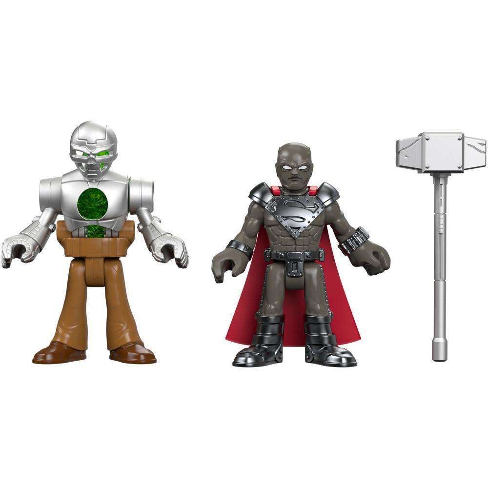 Imaginext DC Super Friends Steel and Metallo