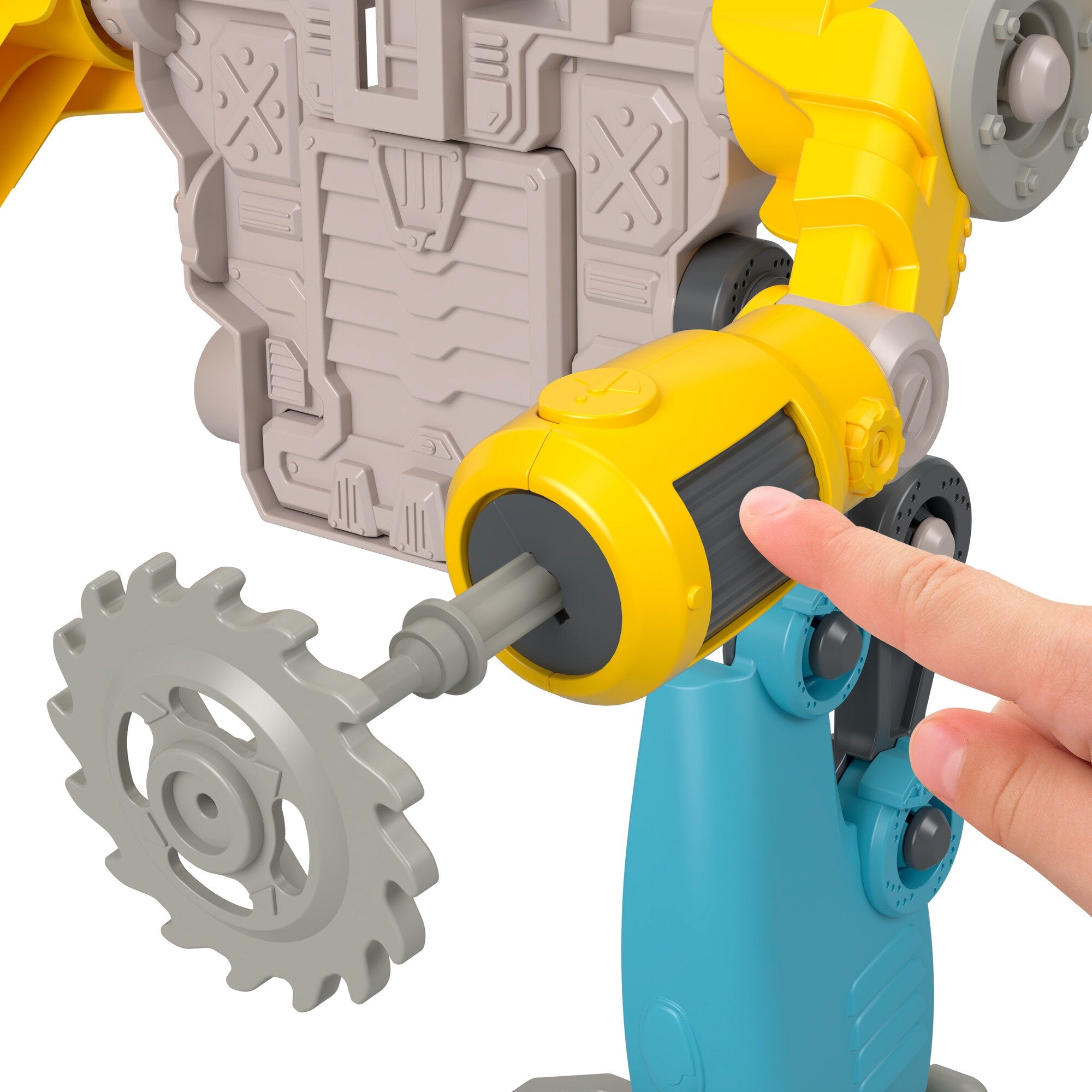 Fisher-Price Rescue Heroes Carlos Kitbash Figure and M.A.N.N.I.E. Mech Suit