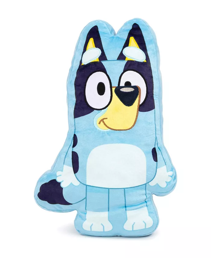 Jay Franco Bluey Bluey Shaped Decorative Pillow， 13
