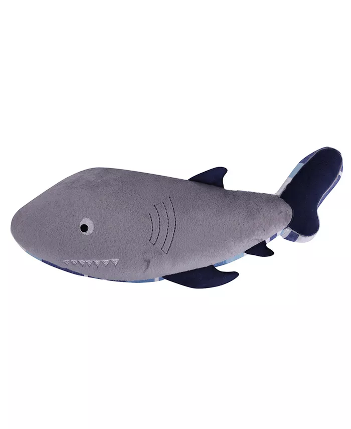 Levtex Sammy Shark Shaped Decorative Pillow， 8