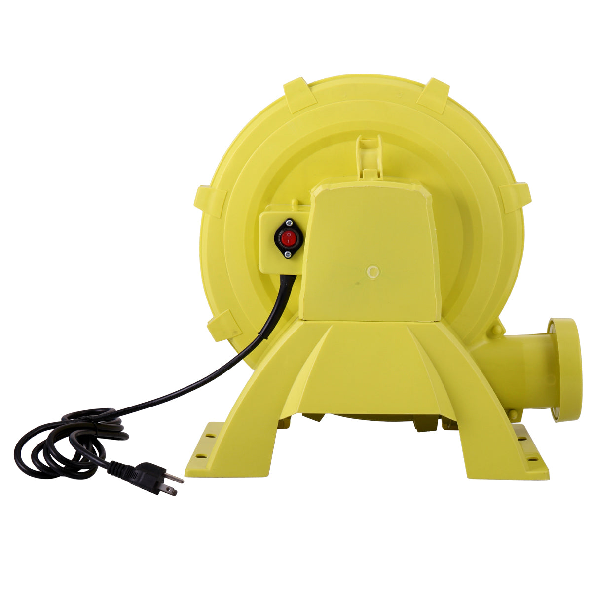 TOBBI 680 Watt 1.0HP Air Blower Pump Fan For Inflatable Bounce House Bouncy Castle， Yellow
