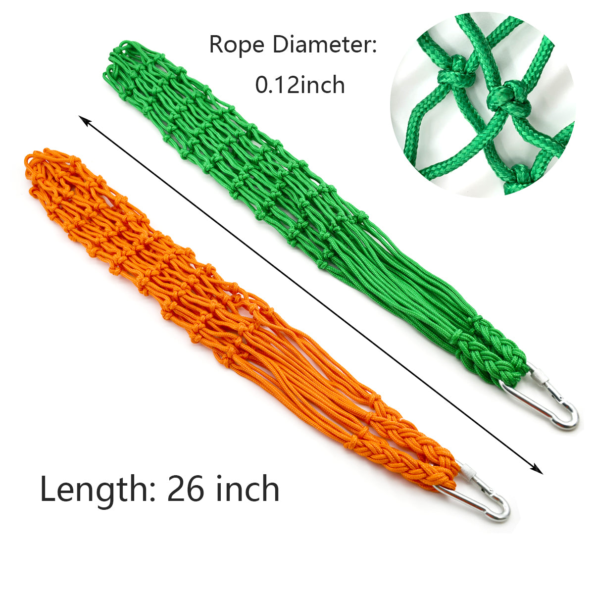 Vehomy Chicken Vegetable String Bag Poultry Fruit Holder Chicken Cabbage Feeder Treat Feeding Tool with Hook for Hens Chicken Coop Toy for Hen Goose Duck