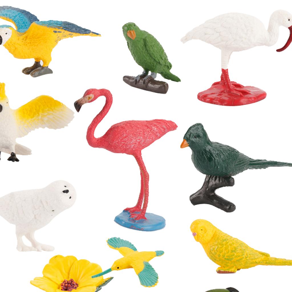 10pcs Toy Toys Toy Birds For Kids