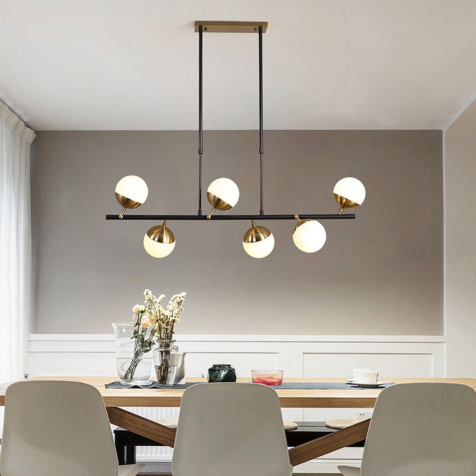 Arvika 6 Heads Pendant Lamp Cy-New-023