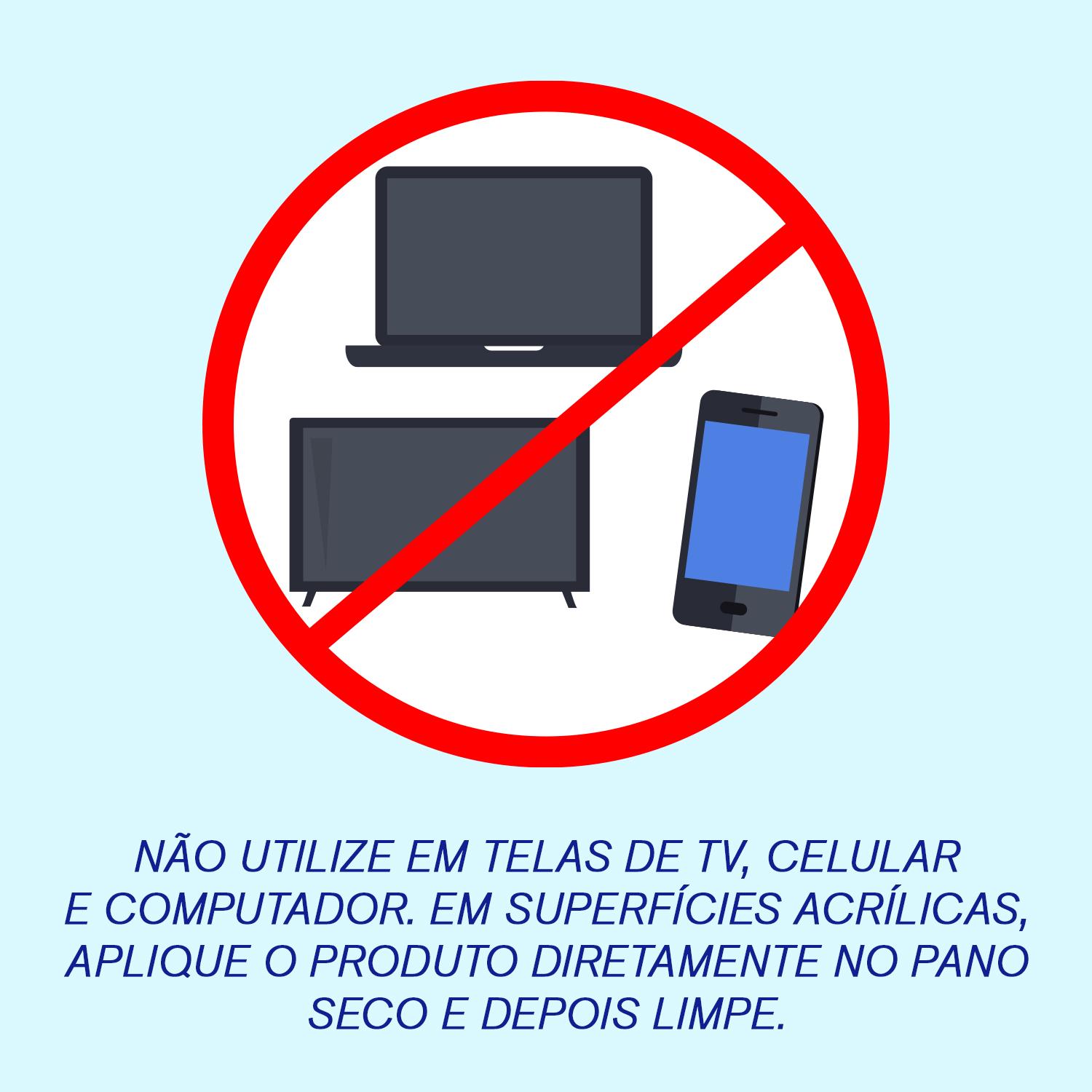 Limpa Vidros Spray Veja Vidrex Cristal 500ml Refil