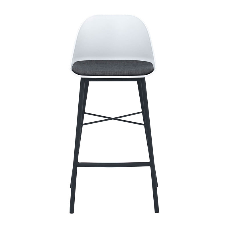 LAXMI Counter Stool - White & Black