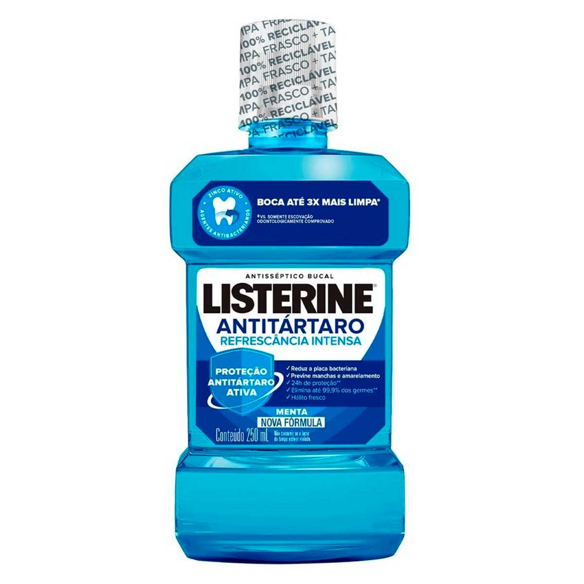 Enxaguante Bucal Menta Listerine Antitartaro 250ml
