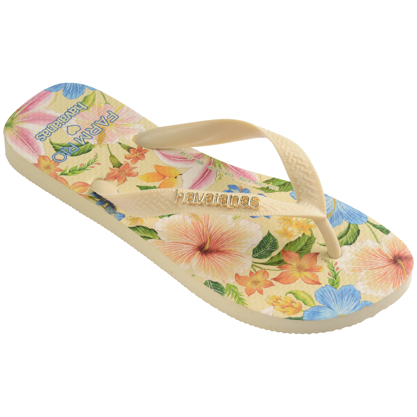 Chinelo Havaianas Farm Flor de Praia