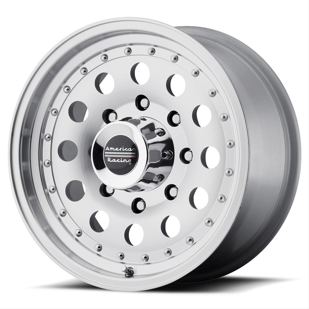 American Racing AR625783 American Racing AR62 Outlaw II Silver Wheels
