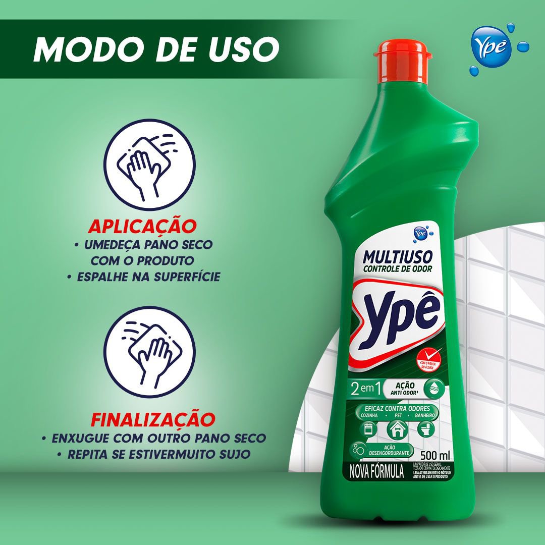 Limpador Multiuso Ype Controle de Odor 500ml